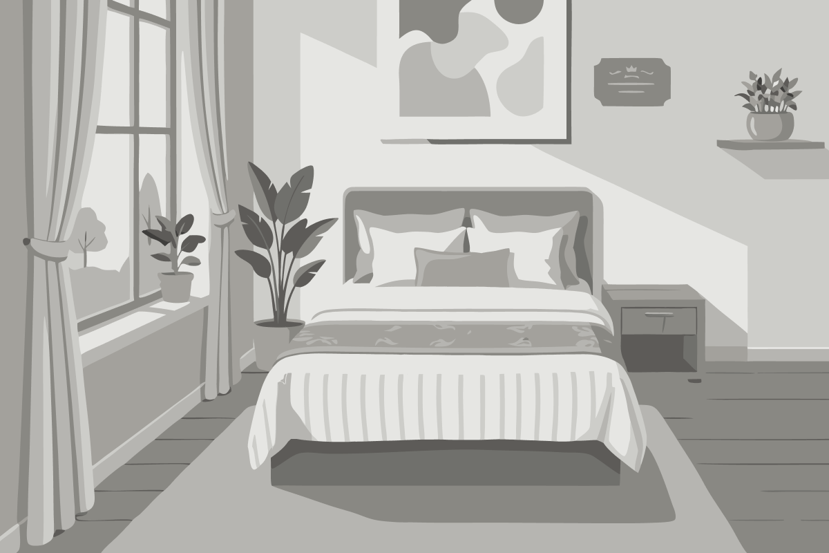 Single Bed in Male Multi-bed Room